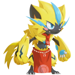 Zeraora (Cafe Outfit) Meme Template