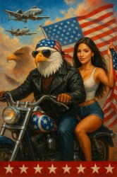 Freedom Eagle Meme Template