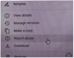 Report abuse Meme Template