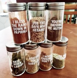 Spice labels Meme Template
