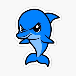 Angry Lady Dolphin Meme Template