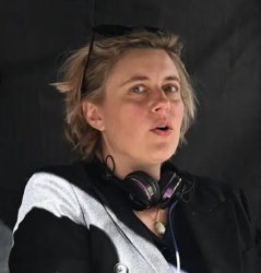 Greta Gerwig directing Meme Template
