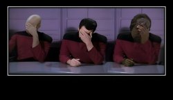triple face palm Meme Template