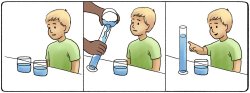 kid points at tall glass Meme Template