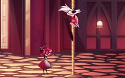 Hazbin Hotel Angel Dust Nifty Meme Template
