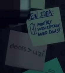 doors>uzi Meme Template