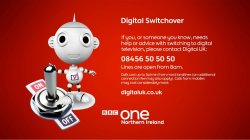 BBC ONE Northern Ireland Digital Switchover Meme Template