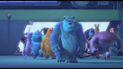 Monsters INC arriving Meme Template
