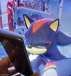 shadow dissaproves Meme Template