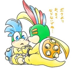 Larry koopa diarheas up to lemmy Meme Template