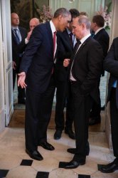 Putin doesn't like strong Presidents he can't manipulate - Obama Meme Template