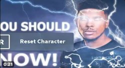 Reset your character NOW Meme Template