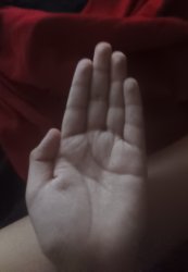 My hand Meme Template