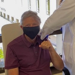 Bill Gates alleges he received the covid vaccine Meme Template