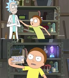 Morty 10th adventure Meme Template