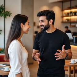 boy and girl Meme Template