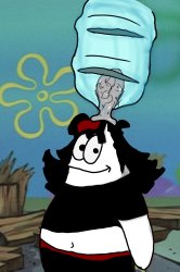 Claire head stuck in bottle Meme Template