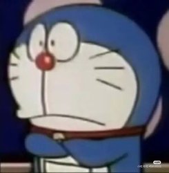 Confused doraemon face Meme Template