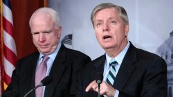 lindsey graham and John McCain Meme Template