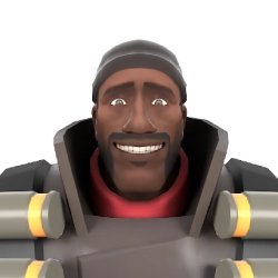 Cursed demoman Meme Template