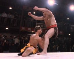 Bloodsport Ball Punch Meme Template
