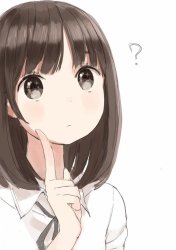 Confused anime girl Meme Template