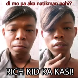 rich kid Meme Template