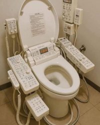 Japanese toilet Meme Template