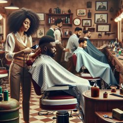 Barber Meme Template