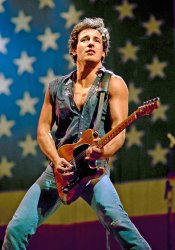 Springsteen guitar 80es Meme Template