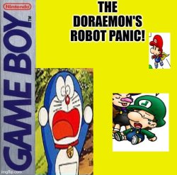 Der Doraemon's Robot Panik! Meme Template