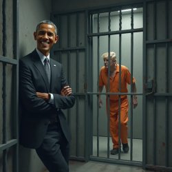 Obama still more popular than convicted felon Trump Meme Template
