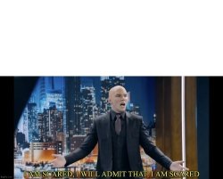 Lex Luthor I am Scared Meme Template