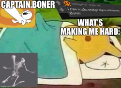 captain.boner announcement Meme Template