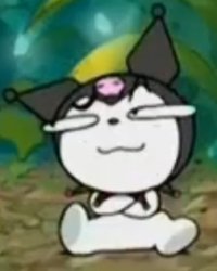 Smug kuromi Meme Template