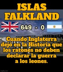 Falkland Islands Meme Template