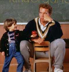 Kindergarten Cop Meme Template