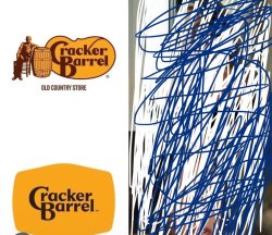 The old Cracker Barrel logo is a lot better than the new one Meme Template