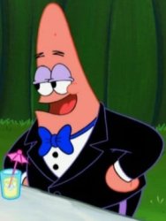 Classy Patrick Meme Template