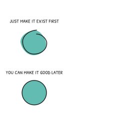 Just make it exist Meme Template