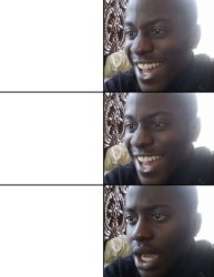 Build up to disappointment Meme Template