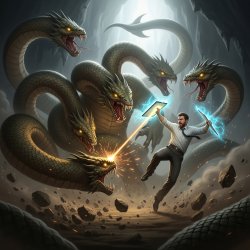Hydra of Business Meme Template
