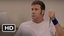 Ricky Bobby Knife in Leg Meme Template
