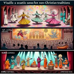 Non-Christian ecstatic comparanda in the same theaters Meme Template
