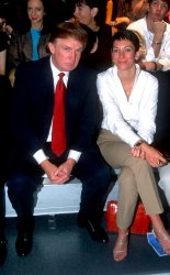 Jeffrey Epstein's partner, Donald Trump, and Ghislaine Maxwell Meme Template