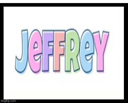 Jeffrey Meme Template