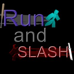 run and slash Meme Template