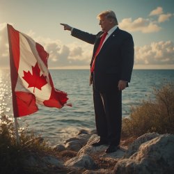 canada gives up maga wins Meme Template