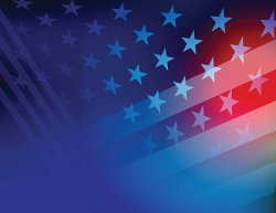 voting flag backgroung Meme Template