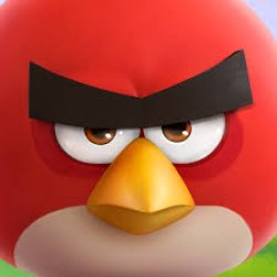 Red Angry bird Meme Template